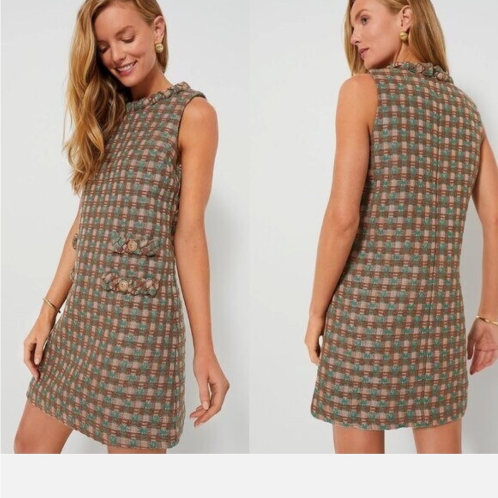 Chic Plaid Sleeveless Dress